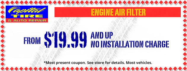 Engine air filter